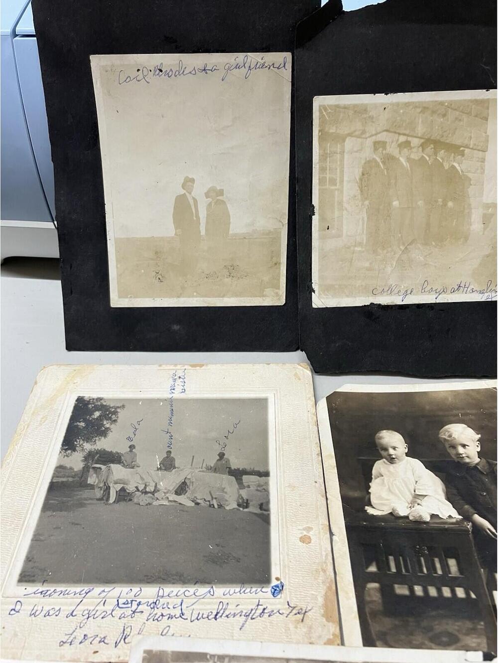 VTG Lot Of 40+ Photos From Late 1800’s-to 1930’s (same Family) - Picture 2 of 16